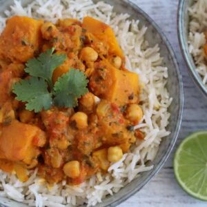 Pumpkin Chickpea Curry 南瓜鷹嘴豆咖哩